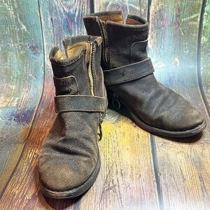 Fiorentini + Baker Distressed Leather Boots